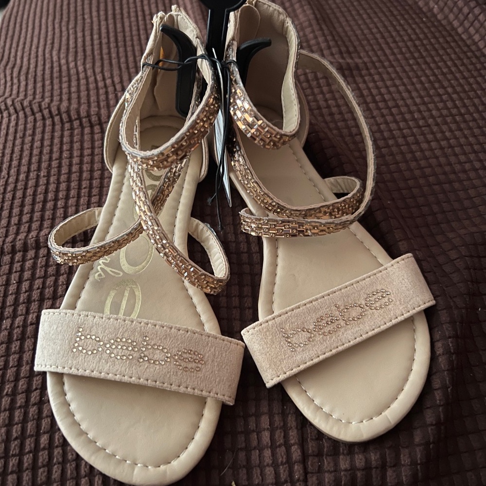 Bebe Girls Strappy Sandal.
